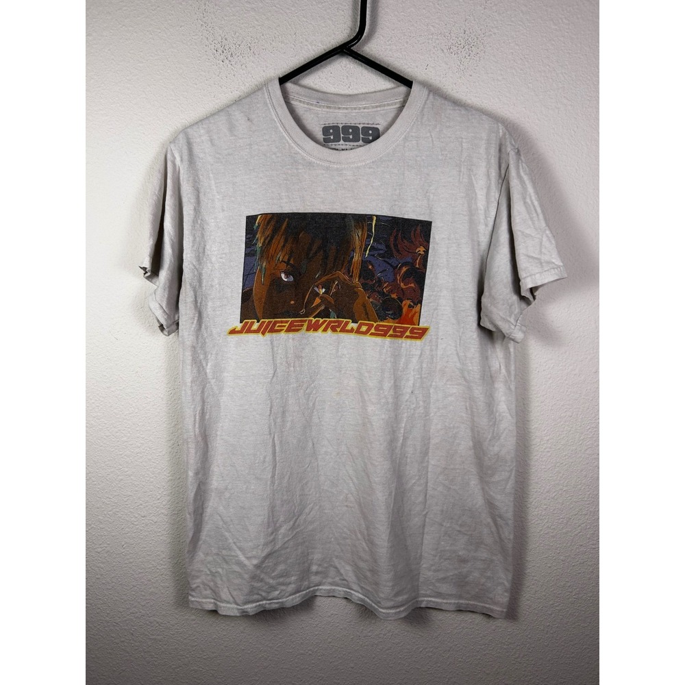 Juice WRLD 999 Club Tell Me U Luv Me Graphic T-Shirt  Mens Medium